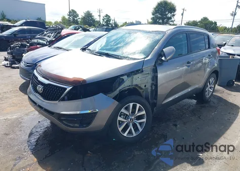 2016 Kia Sportage Lx из США, поврежденный, VIN KNDPB3AC4G7867356